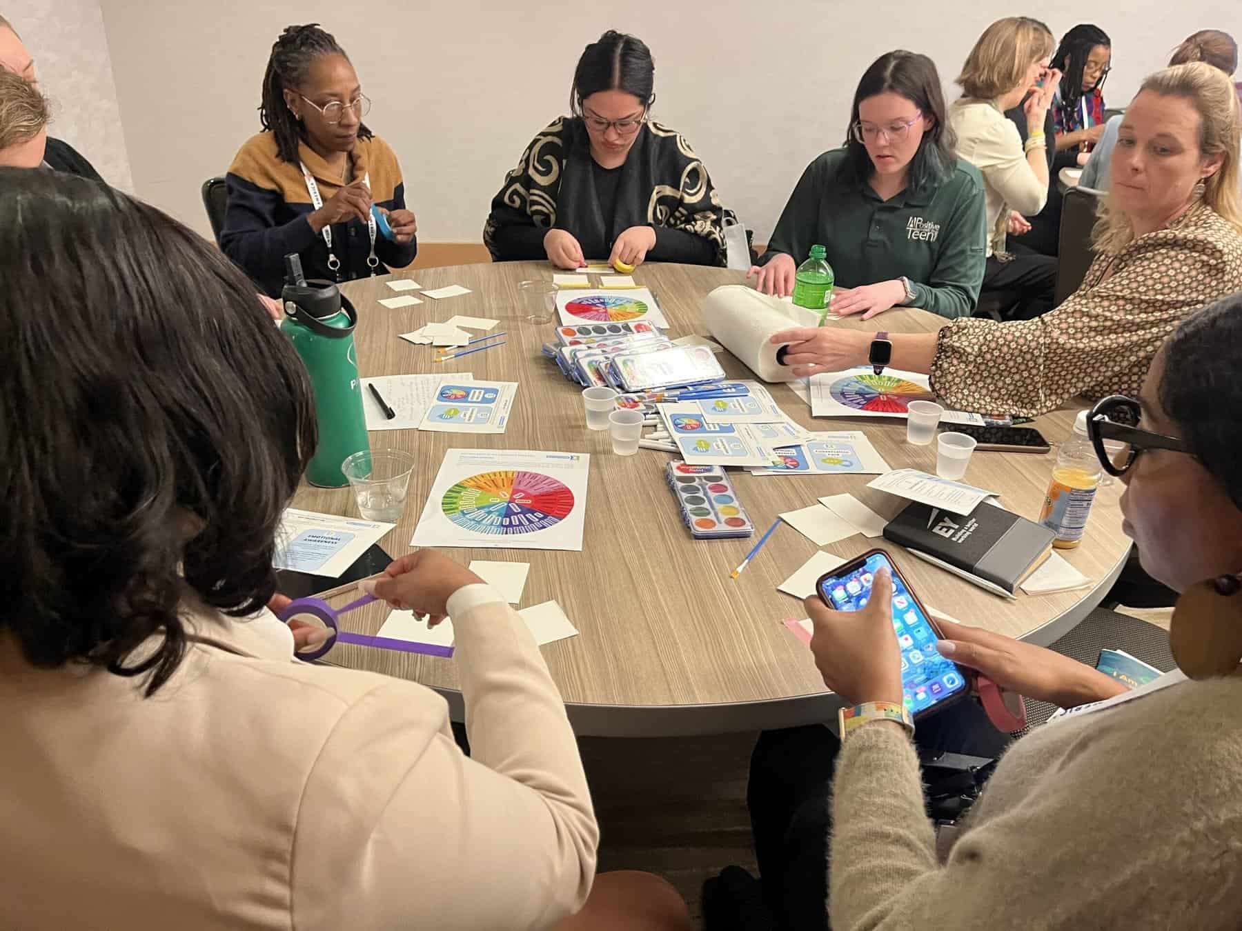 Cultivating Belonging for ND Youth and Young Adults through Art Based Mentoring workshop|||Cultivating Belonging workshop|Cultivating Belonging Workshop||Mentoring team at National Mentoring Summit