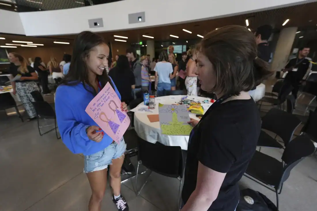 Students at The National Neurodiversity Leadership Summit