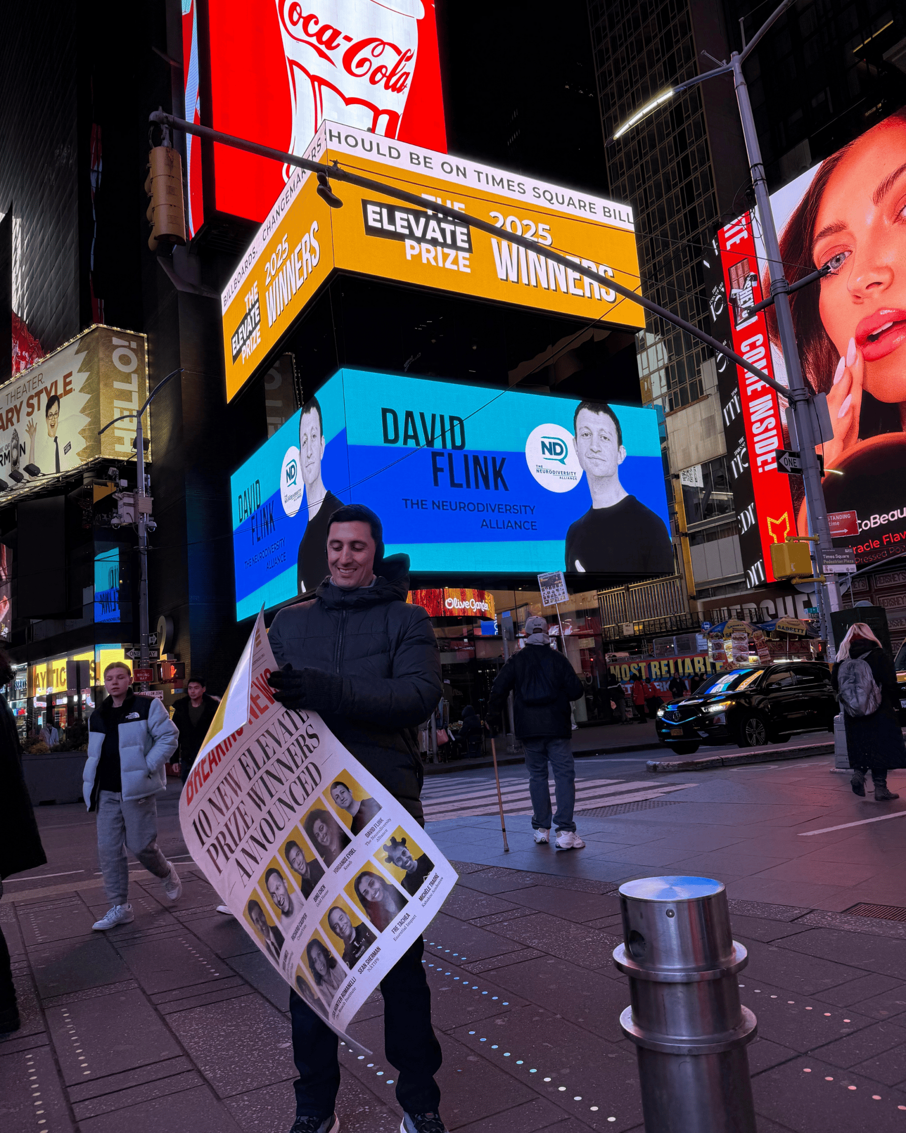 David Flink Named Elevate Prize Winner