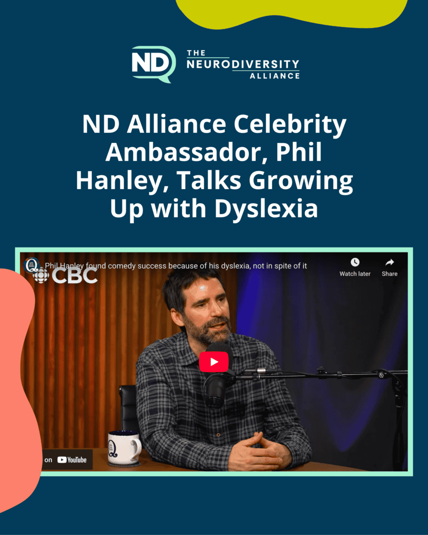 Phil Hanley Talks Life with Dyslexia